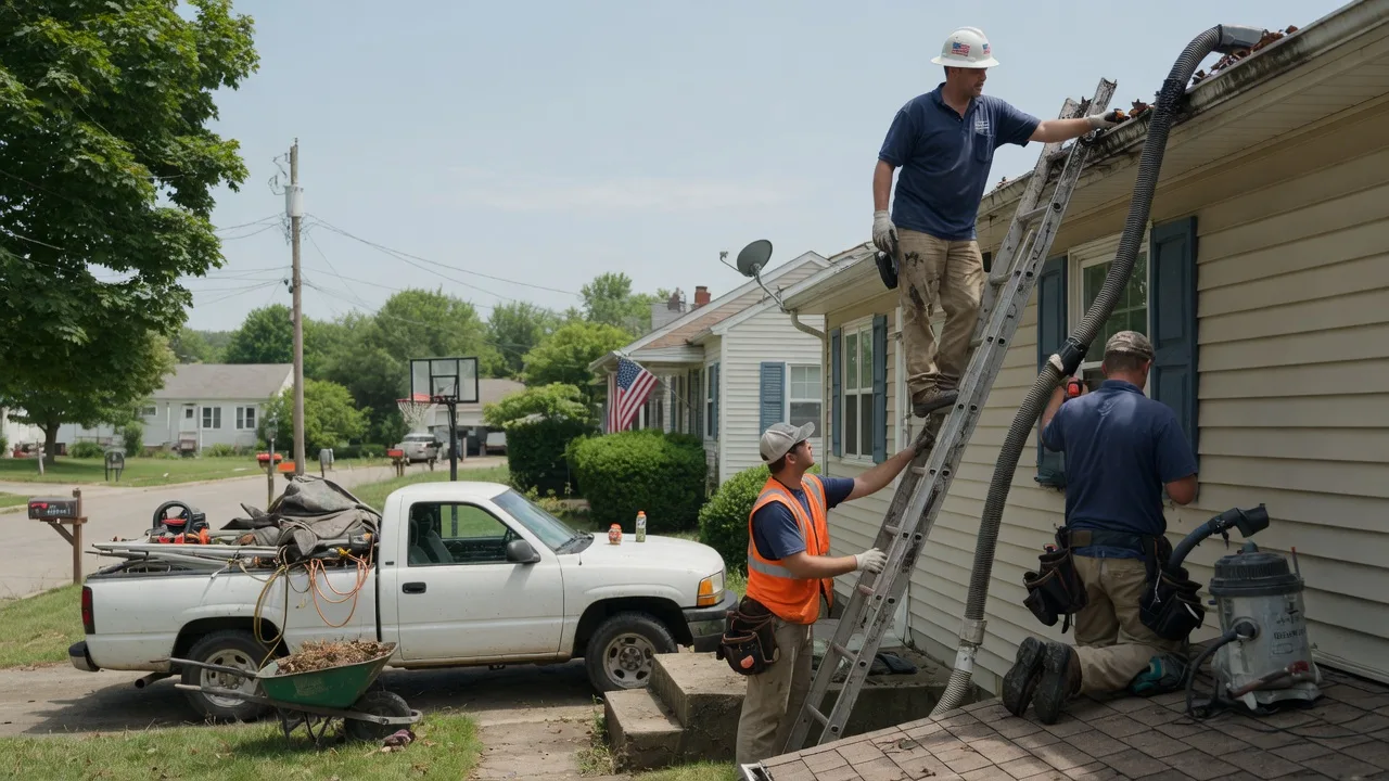 Gutter Installation in Honobia, OK near me